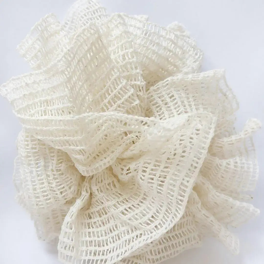 Eco-Friendly Natural Ramie Shower Pouf - - MaeSor Boutique