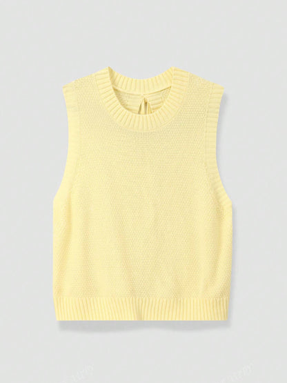 BACKLESS TIE-STRAP TANK TOP