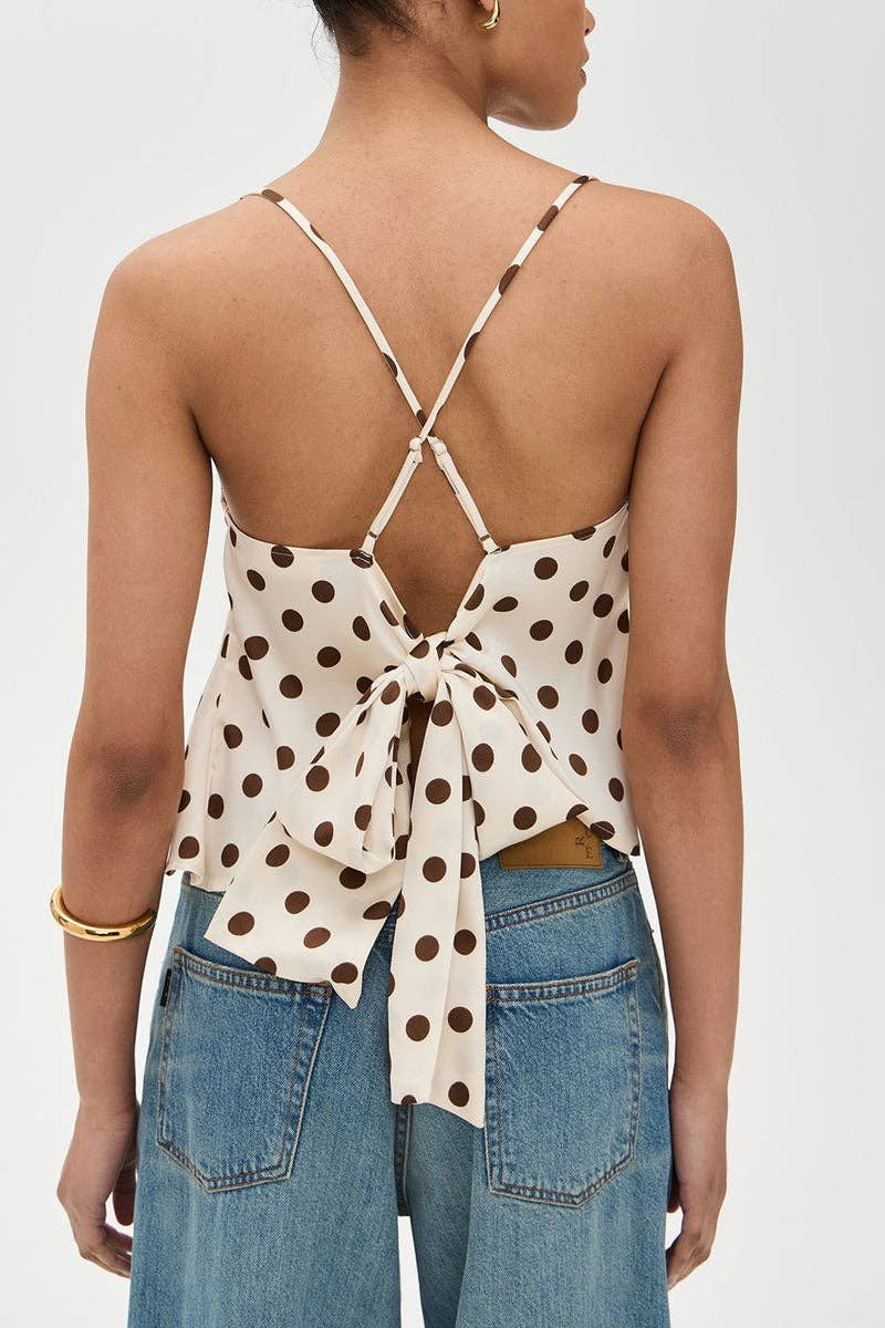POLKA DOT CAMI TOP