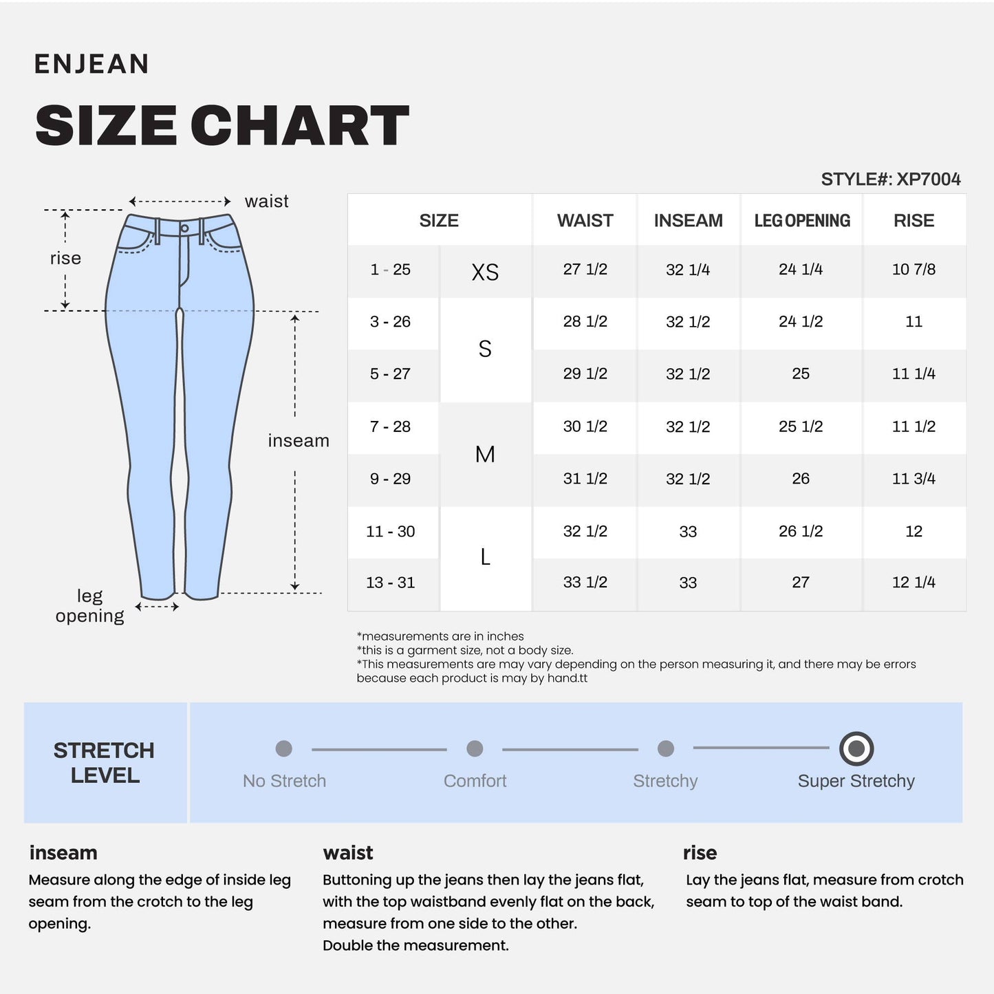 Relaxed Wide Jeans Waist String
