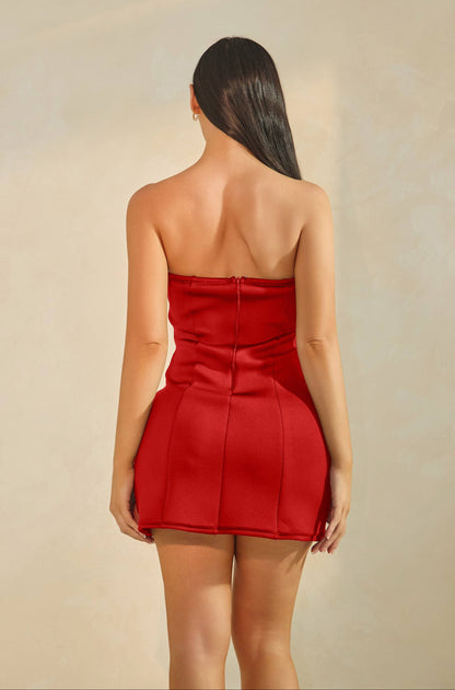 Studio Muse Mini Dress - - MaeSor Boutique