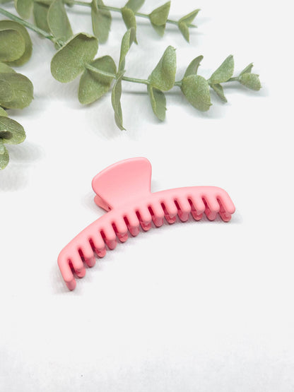 Mini Claw Clip - Blush - MaeSor Boutique