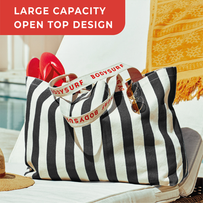 Cotton Canvas Tote Bag - - MaeSor Boutique