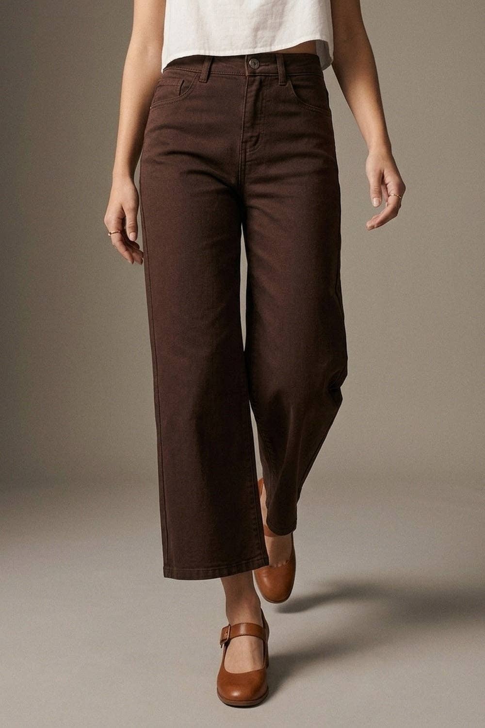 Chocolate Hour Trouser - - MaeSor Boutique