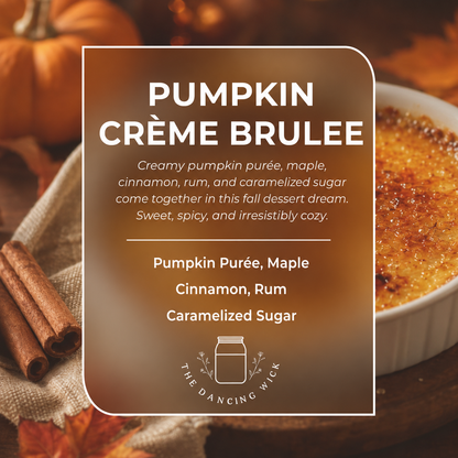 Pumpkin Kisses Fall Soy Candle | 4 & 9 oz Amber Jar - - MaeSor Boutique