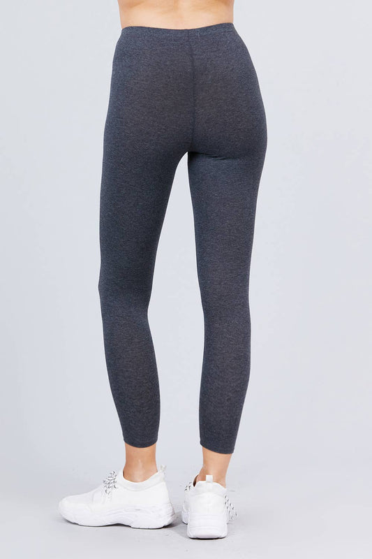 COTTON SPANDEX LEGGINGS