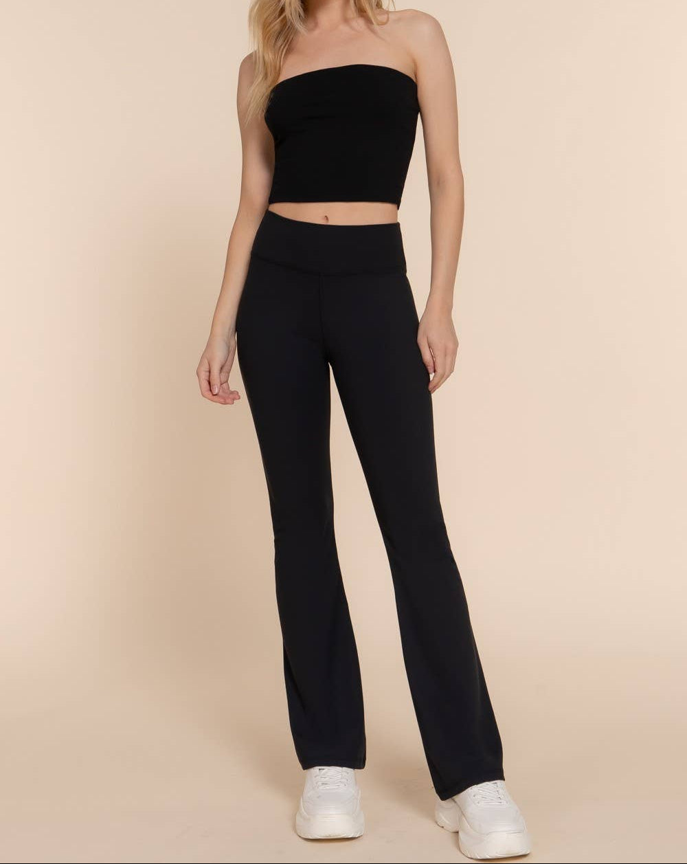 CROP TUBE COTTON JERSEY TOP